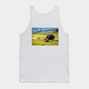 Bison at Yellowstone Tank Top